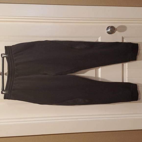 Men's Large/Tall Black Joggers - Picture 1 of 7